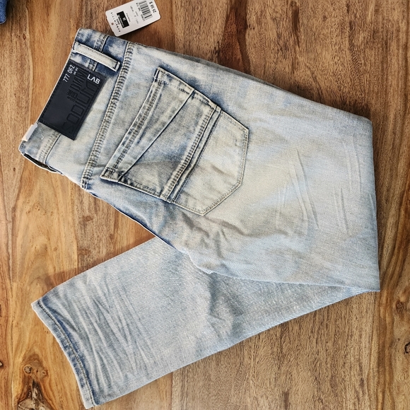 Sodium Lab Fit Comfort Men's Denim Jeans - Picture 1 of 12